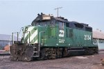 BN 2054 at Dalhart